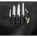 Fiskars Sensei knivblok med 5 knive