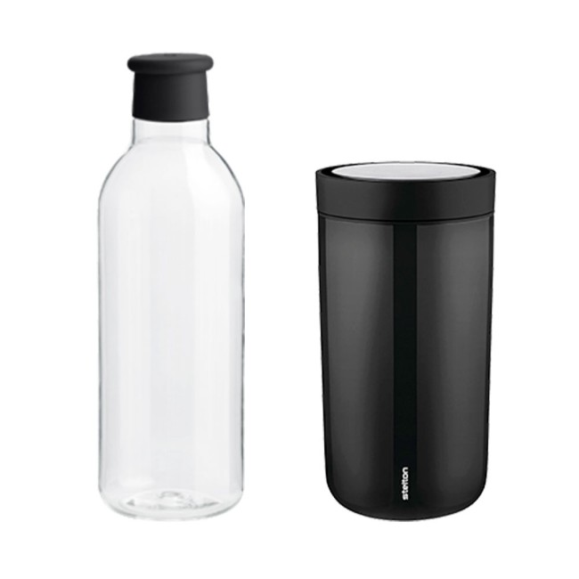 DRINK-IT vandflaske og To Go Click termokrus