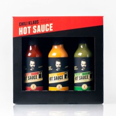Chili Klaus Classic hot sauce, 3-pack