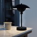 Dyberg Larsen Roma LED table lamp, black, 2 pcs