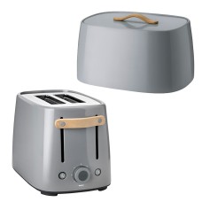 Stelton Emma toaster and bread box
