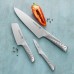 Weber knivsæt med 3 knive og bestik
